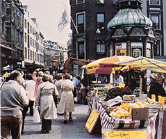 A shopping spree in Scandinavia included interaction with street vendors.